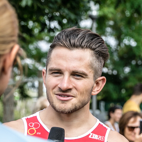 Alexander Bründl beim Interview